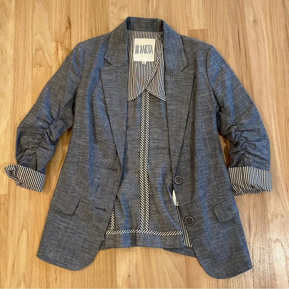 BB Dakota • Chambray Blazer - Picture 1 of 4